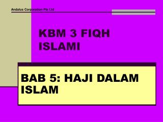 KBM 3 FIQH ISLAMI