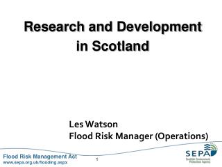 Research and Development in Scotland