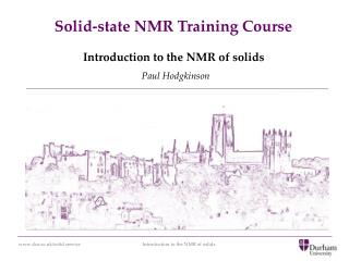 Solid-state NMR Training Course