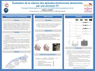 Évaluation de la valence des épisodes émotionnels déclenchés par une annonce TV