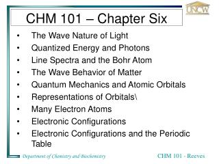 CHM 101 – Chapter Six