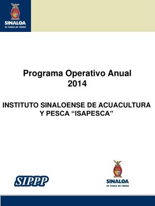 Programa Operativo Anual 2014