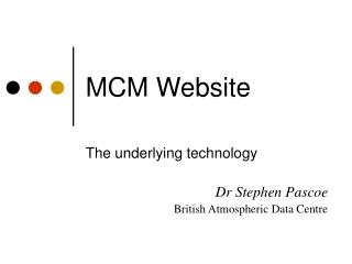 MCM Website