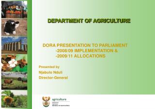 DEPARTMENT OF AGRICULTURE