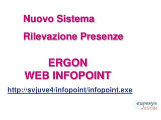 ERGON WEB INFOPOINT