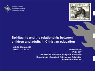 Spirituality and the relationship between children and adults in Christian education
