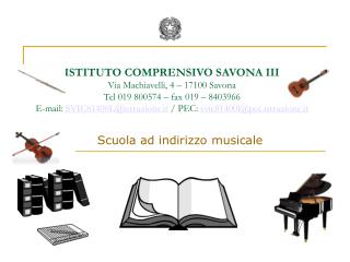 Scuola ad indirizzo musicale