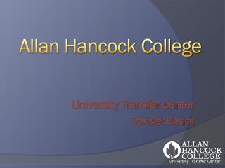 Allan Hancock College