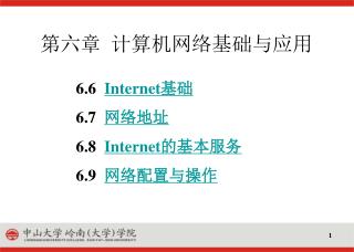 第六章 计算机网络基础与应用