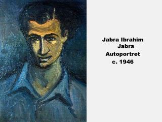 Jabra Ibrahim Jabra Autoportret c. 1946