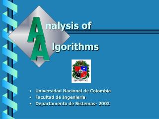 Universidad Nacional de Colombia Facultad de Ingeniería Departamento de Sistemas- 2002