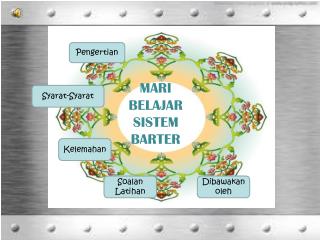 MARI BELAJAR SISTEM BARTER