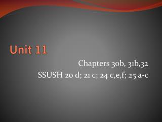 Unit 11