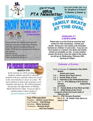 PTA Newsletter