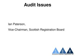 Audit Issues