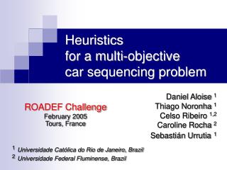 Heuristics for a multi-objective car sequencing problem