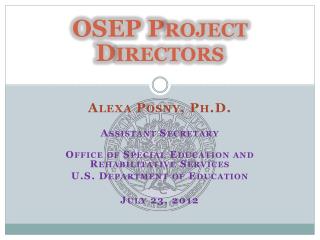 OSEP Project Directors