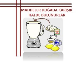 Saf Maddeler