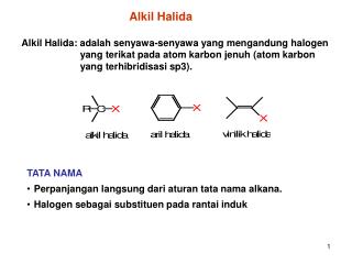 TATA NAMA Perpanjangan langsung dari aturan tata nama alkana.