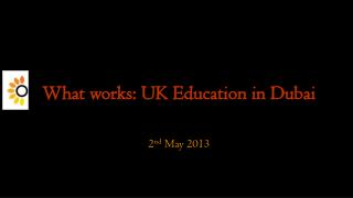 What works: UK Education in Dubai