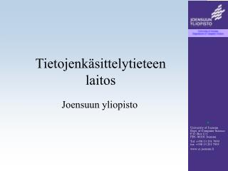 Tietojenkäsittelytieteen laitos