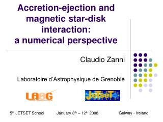 Accretion-ejection and magnetic star-disk interaction: a numerical perspective