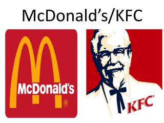 McDonald’s/KFC