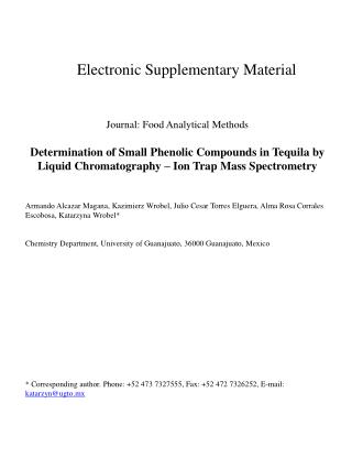 Electronic Supplementary Material