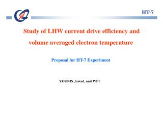 YOUNIS Jawad, and WPI