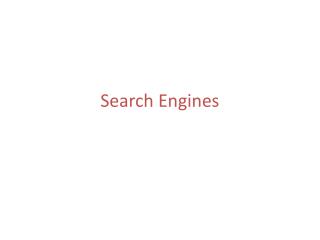 Search Engines