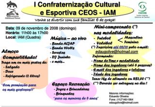 I Confraternização Cultural e Esportiva CEOS - IAM