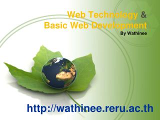 Web Technology &amp; Basic Web Development