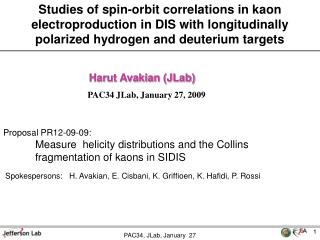 Harut Avakian (JLab)