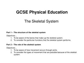 GCSE Physical Education