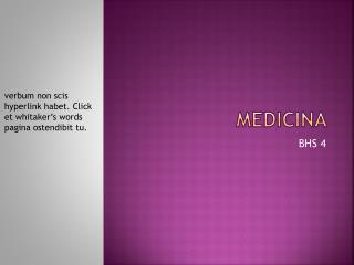 Medicina