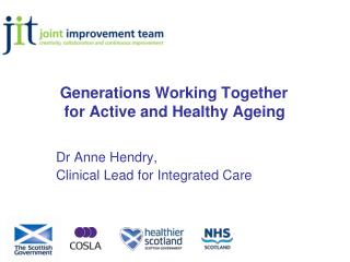 Generations Working Together for Active and Healthy Ageing