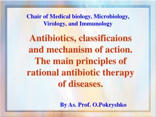 By As. Prof. O.Pokryshko