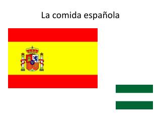 La comida española