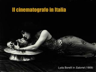 Il cinematografo in Italia