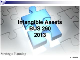 Intangible Assets BUS 290 2013