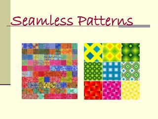 Seamless Patterns