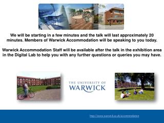 warwick.ac.uk/accommodation