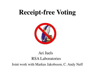 Receipt-free Voting