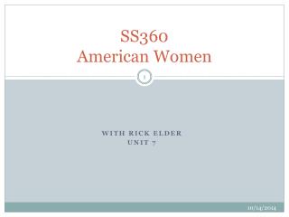 SS360 American Women