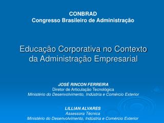 Educação Corporativa no Contexto da Administração Empresarial