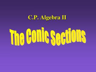 C.P. Algebra II