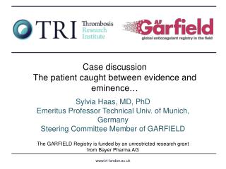 Case discussion The patient caught between evidence and eminence…
