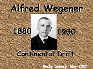 Alfred Wegener