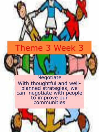 Theme 3 Week 3