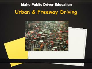 Idaho Public Driver Education